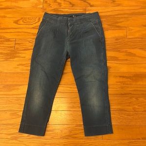 7 for All Mankind Cropped Jeans